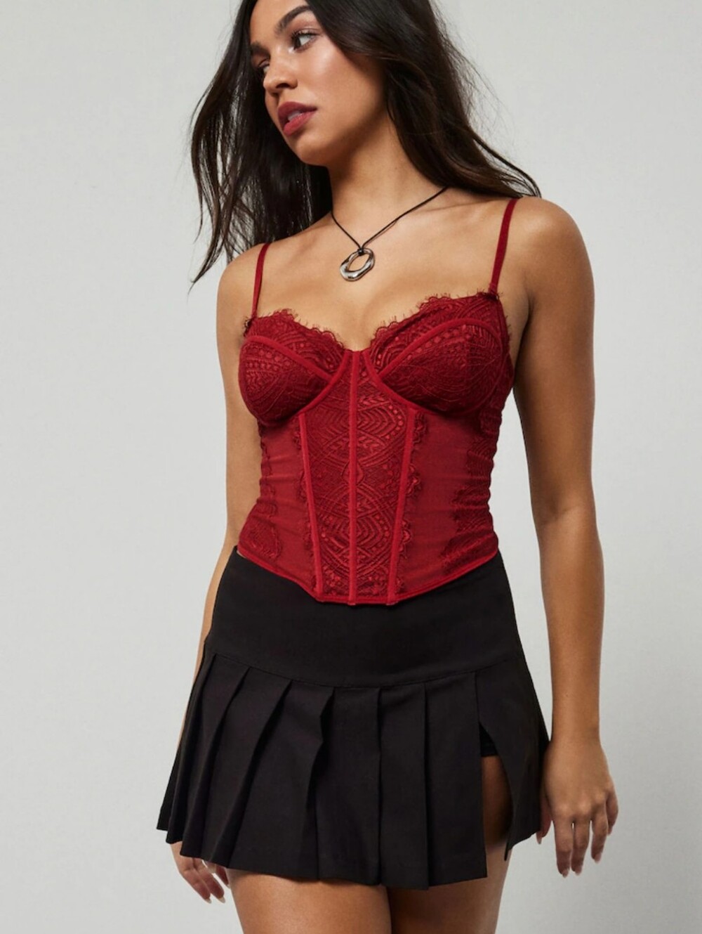 Garage Raspberry Corset - Picture 2 of 2